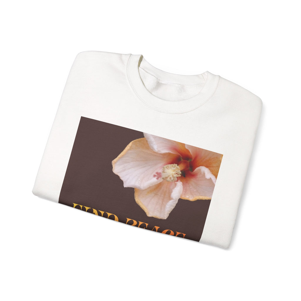 “FIND PEACE/ WITHIN YOU” 
Unisex Heavy Blend™ Crewneck Sweatshirt