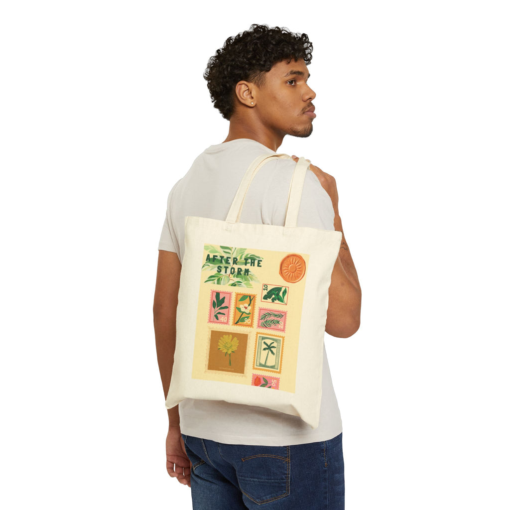“AFTER THE STORM” 
Cotton Canvas Tote Bag