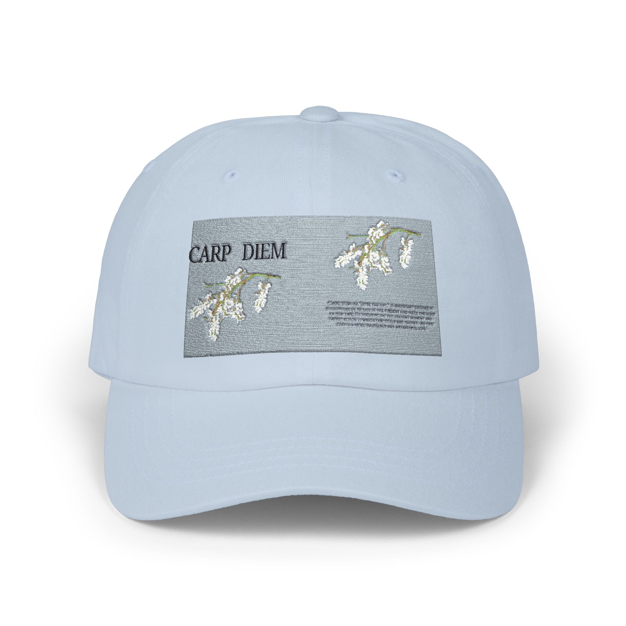 “CARP DIEM” Classic Dad Cap