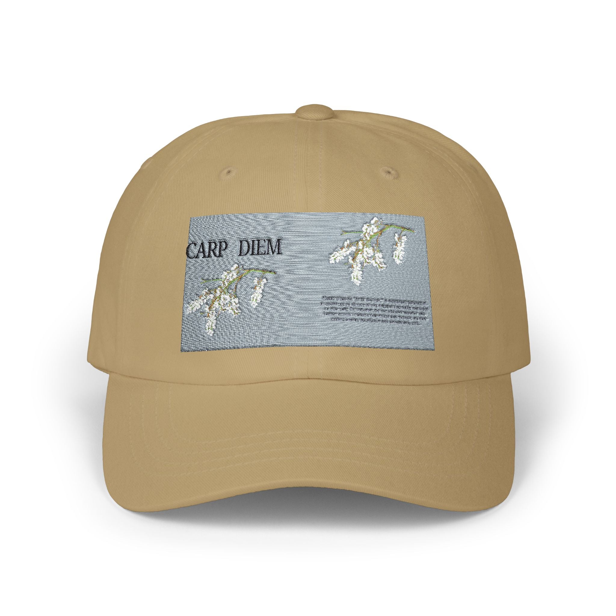 “CARP DIEM” Classic Dad Cap