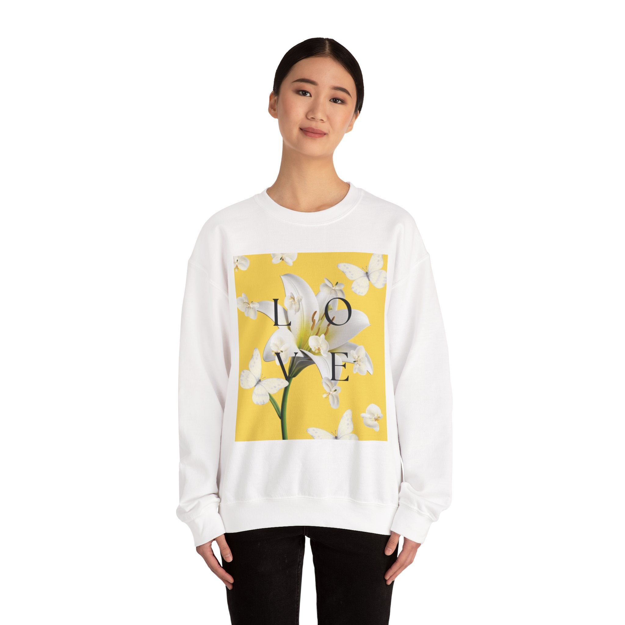 “LOVE” 
Unisex Heavy Blend™ Crewneck Sweatshirt