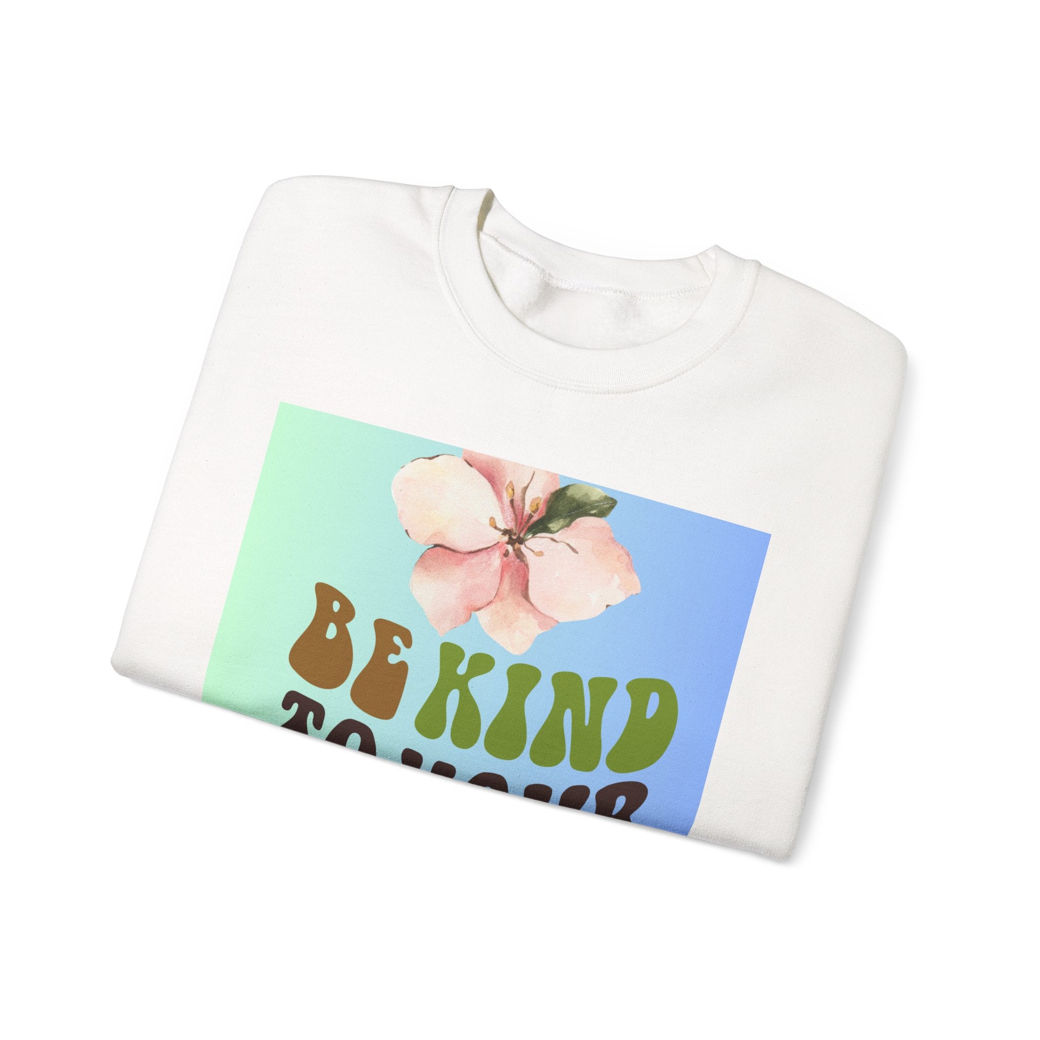 “BE KIND TO YOUR MIND” Unisex Heavy Blend™ Crewneck Sweatshirt