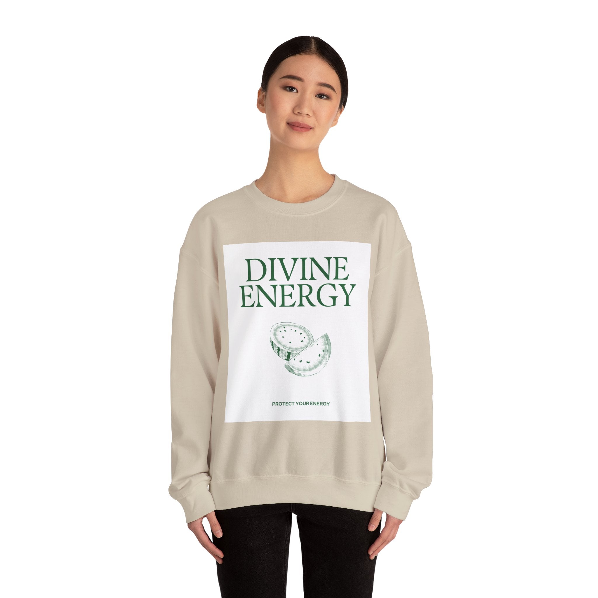 “DIVINE ENERGY” 
Unisex Heavy Blend™ Crewneck Sweatshirt