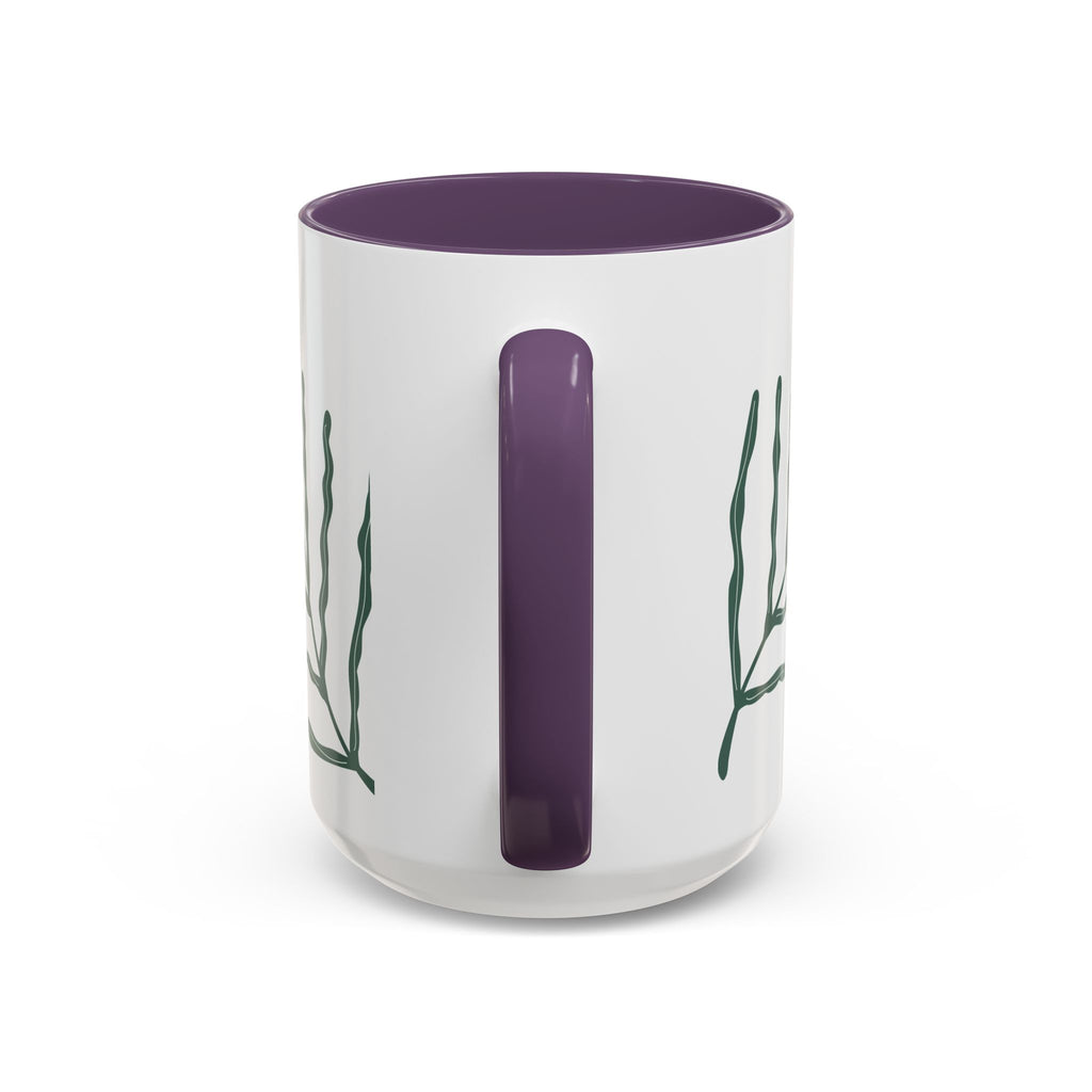 “WITH TIME” Accent Coffee Mug (11, 15oz)