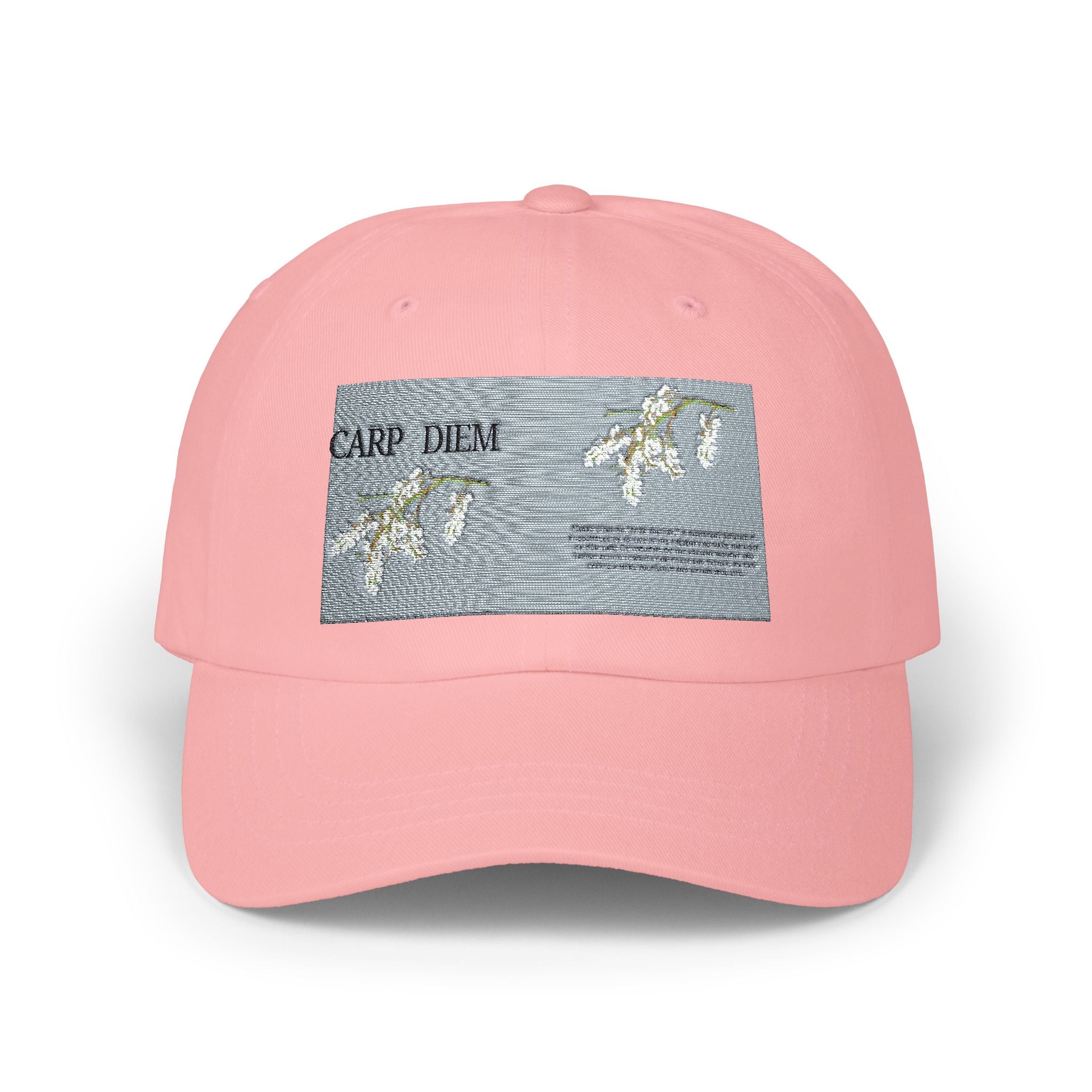 “CARP DIEM” Classic Dad Cap
