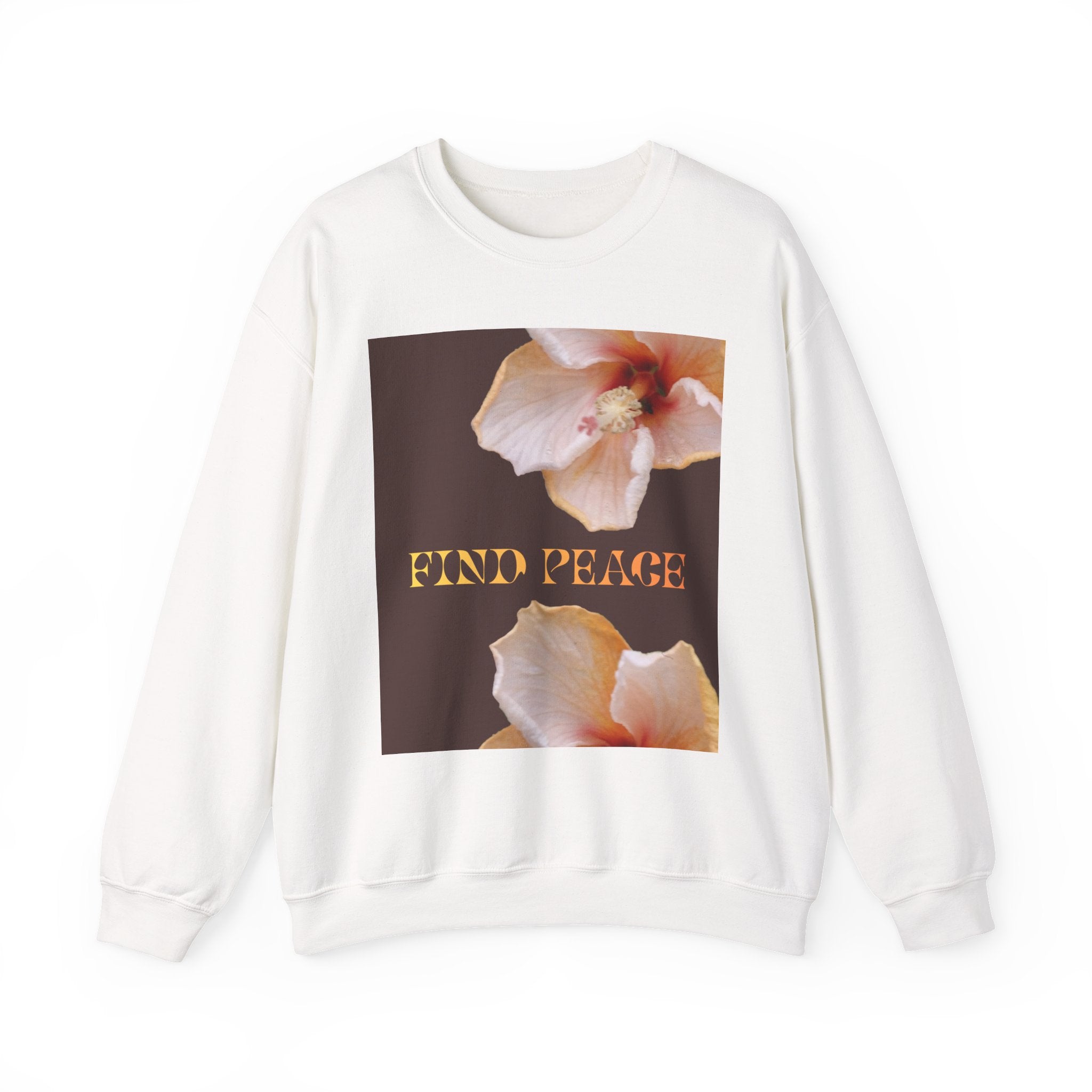 “FIND PEACE/ WITHIN YOU” 
Unisex Heavy Blend™ Crewneck Sweatshirt