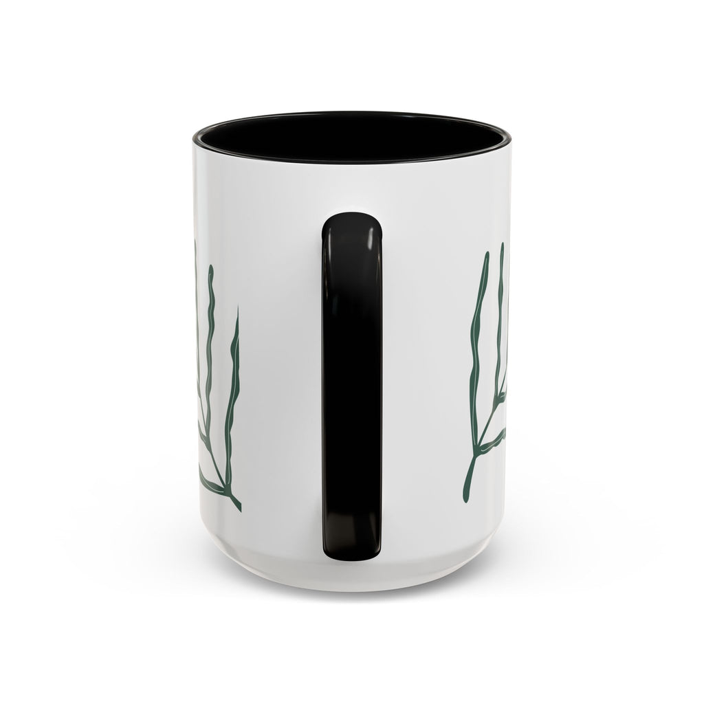 “WITH TIME” Accent Coffee Mug (11, 15oz)