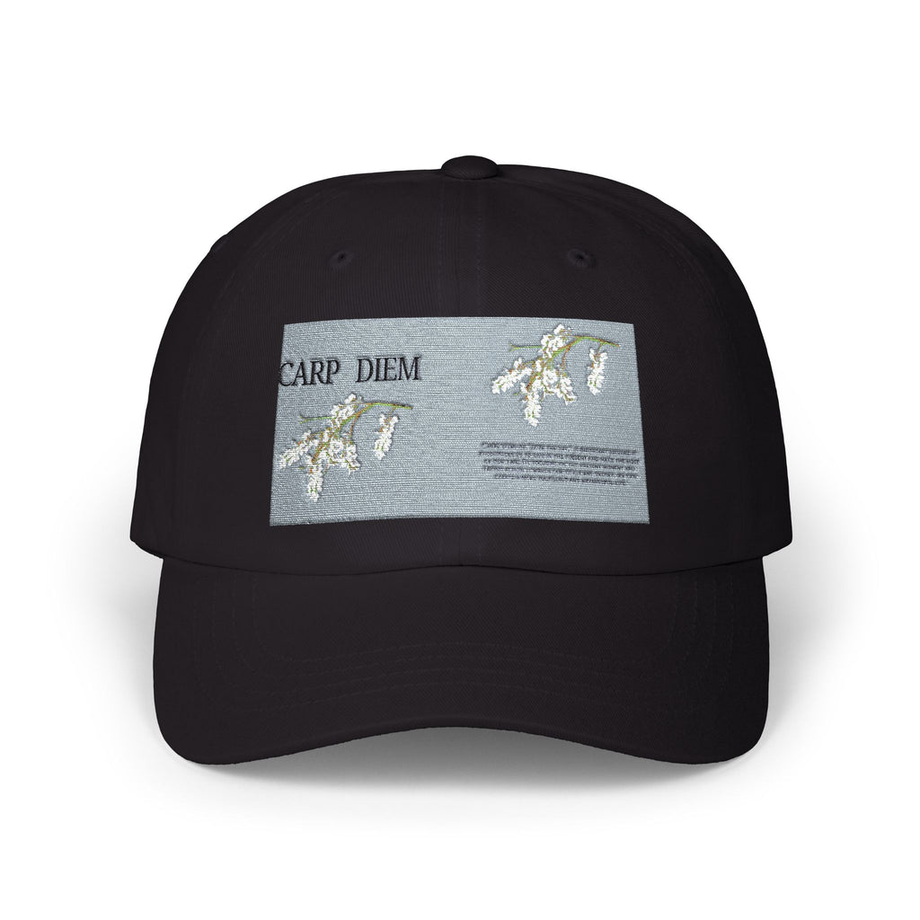 “CARP DIEM” Classic Dad Cap