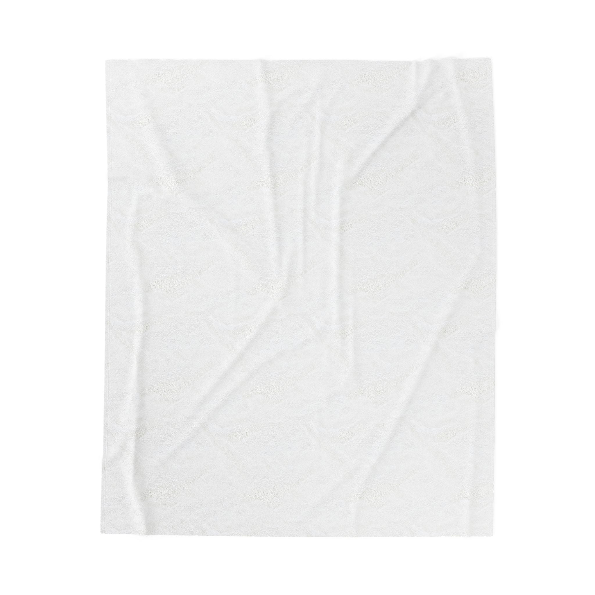 “YOU MAKE LIFE SOFT” Velveteen Plush Blanket