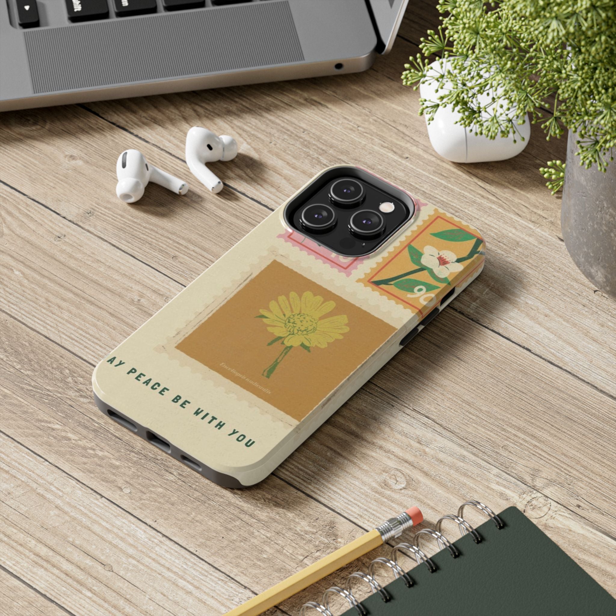 “MAY PEACE BE WITH YOU” 
Tough Phone Cases