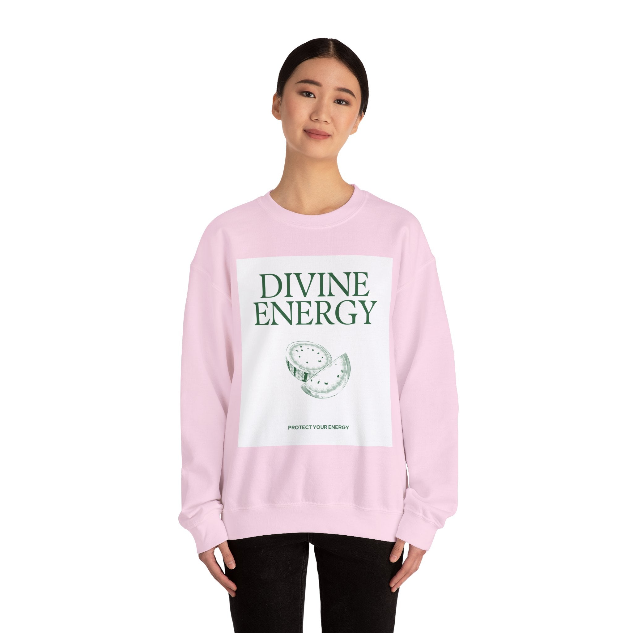 “DIVINE ENERGY” 
Unisex Heavy Blend™ Crewneck Sweatshirt