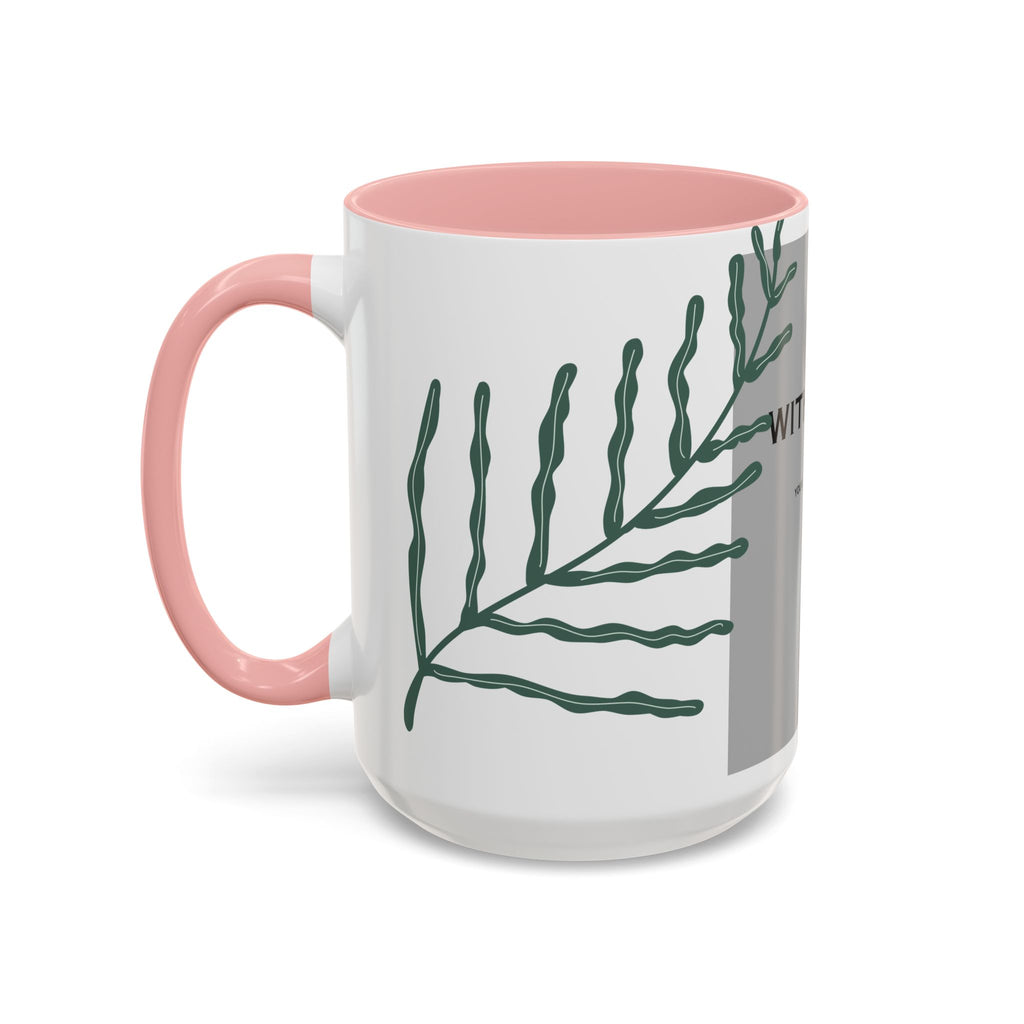 “WITH TIME” Accent Coffee Mug (11, 15oz)