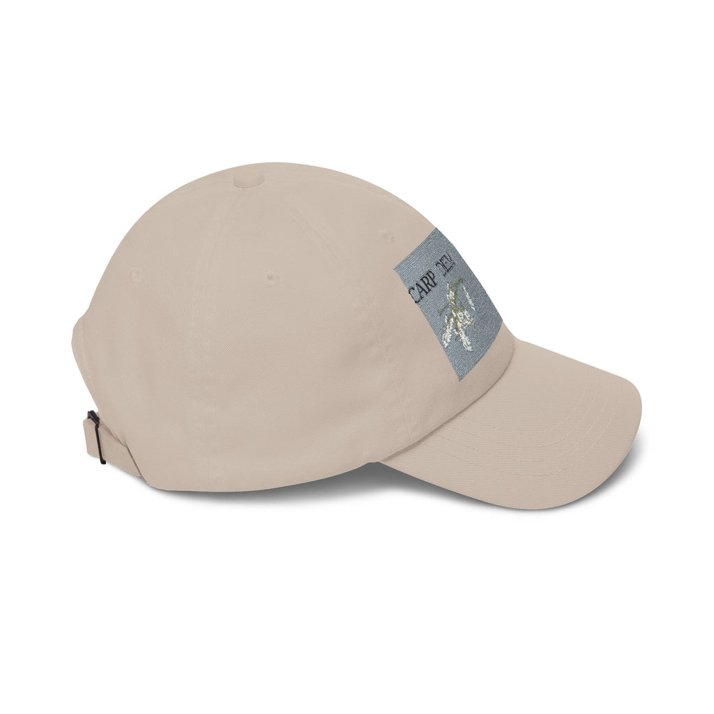 “CARP DIEM” Classic Dad Cap