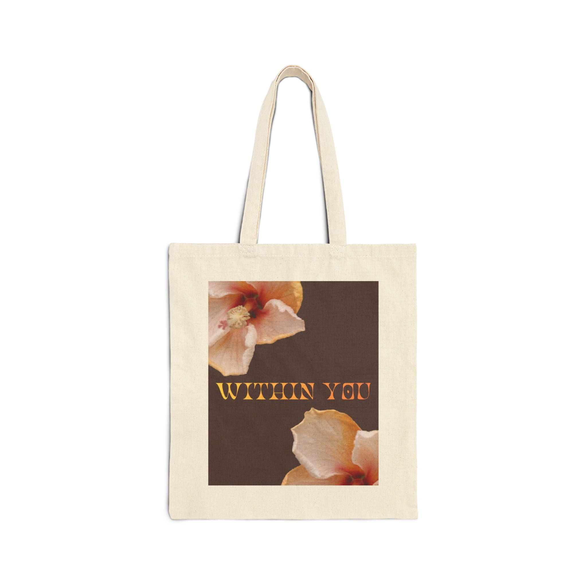 “FIND PEACE/WITHIN YOU”

Cotton Canvas Tote Bag