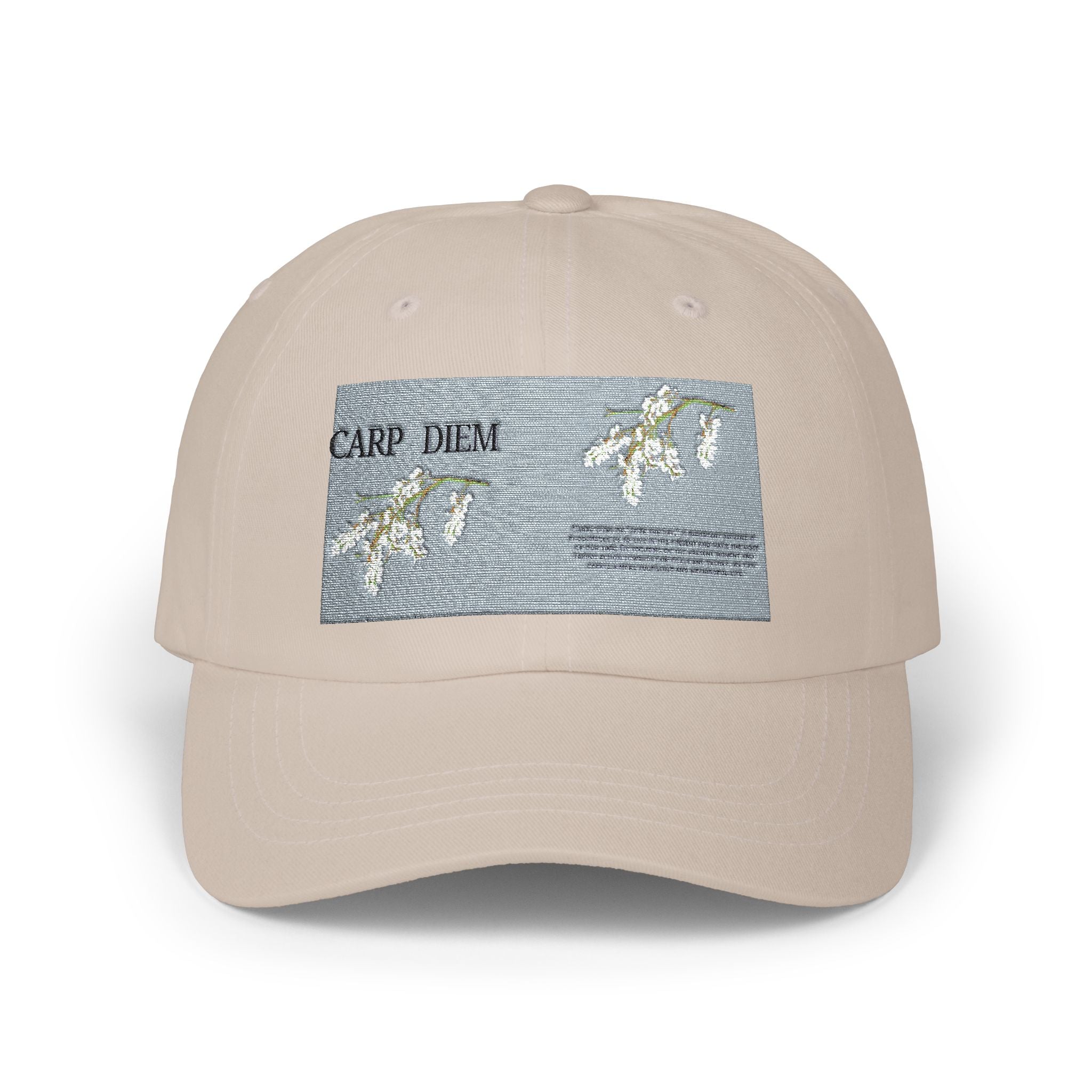 “CARP DIEM” Classic Dad Cap