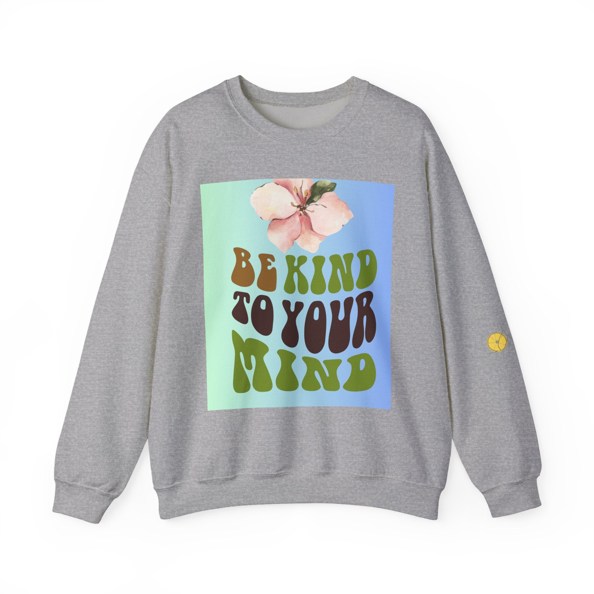 “BE KIND TO YOUR MIND” Unisex Heavy Blend™ Crewneck Sweatshirt