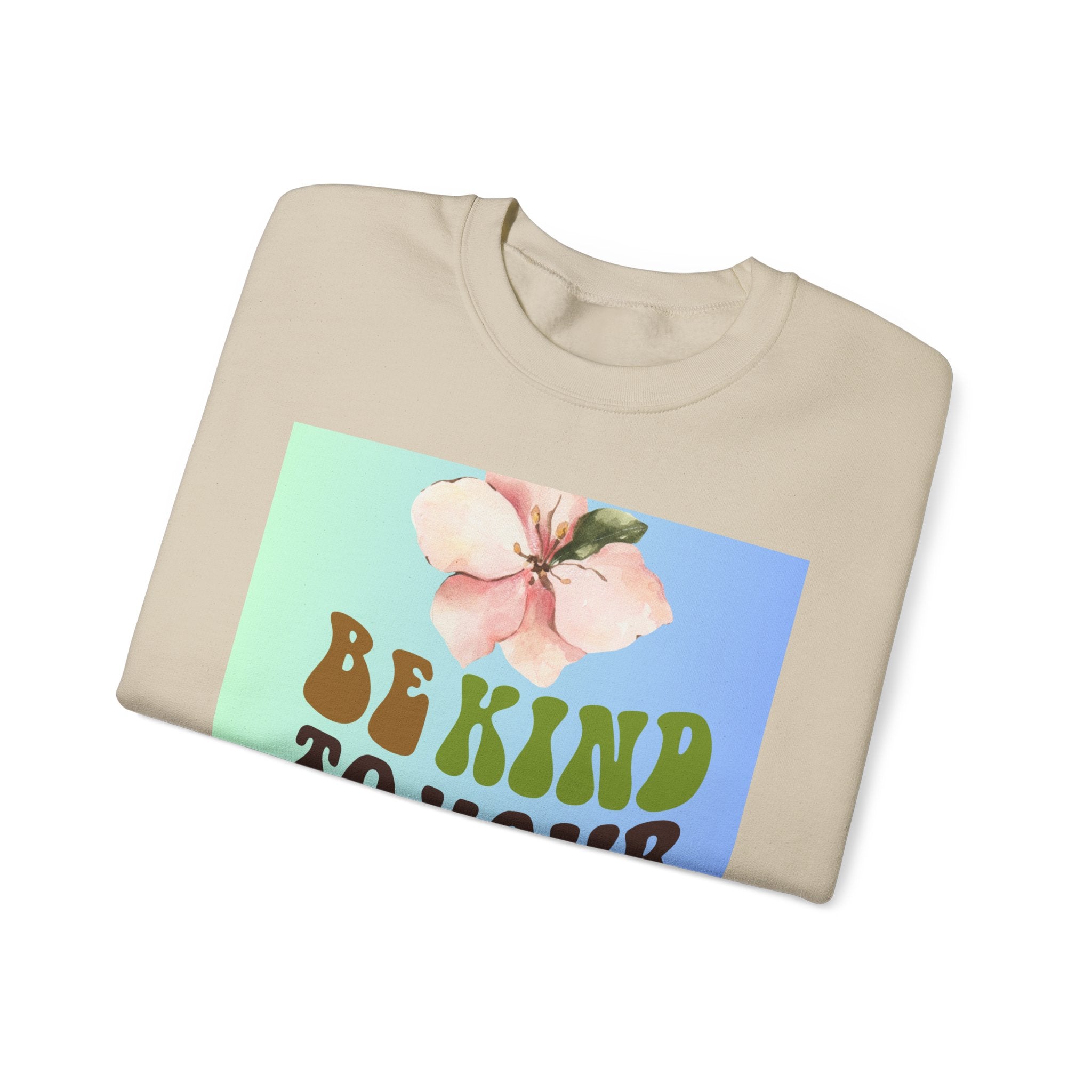 “BE KIND TO YOUR MIND” Unisex Heavy Blend™ Crewneck Sweatshirt